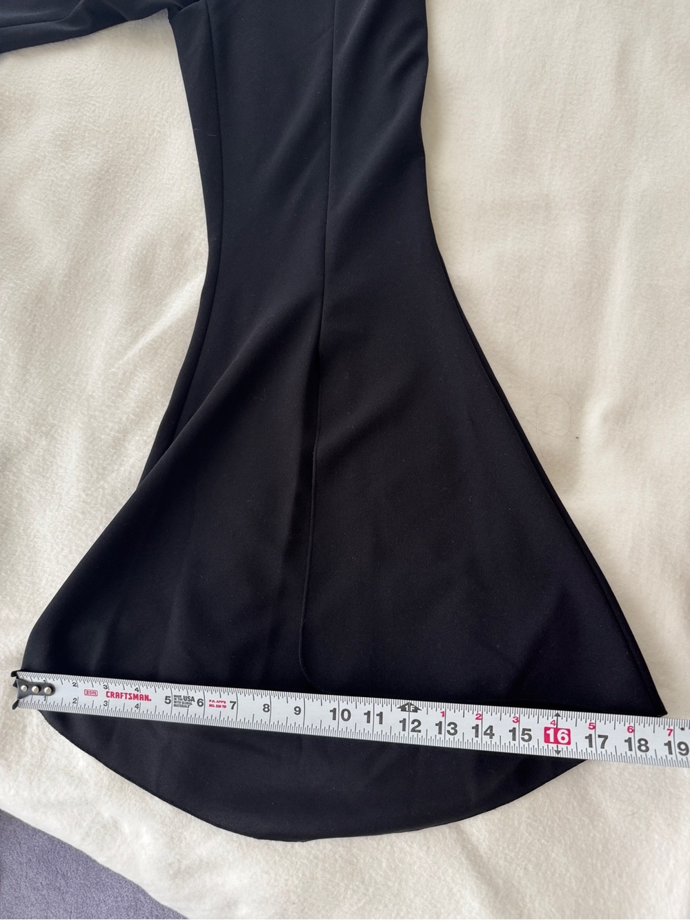 Classic Vintage International Concepts Flare Pants Black Size 6 Petite NWT - Picture 10 of 10